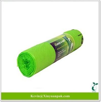 قیمت خوب بسته های زباله پلاستیکی 100٪ زیست فرسایش پذیر در رول آنلاین