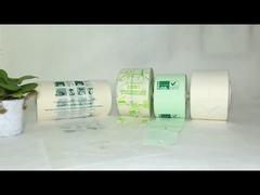 کیسه های محصولات زیست فرسایش پذیر سطح مسطح کیسه های میوه و سبزیجات قابل کمپوست سفارشی